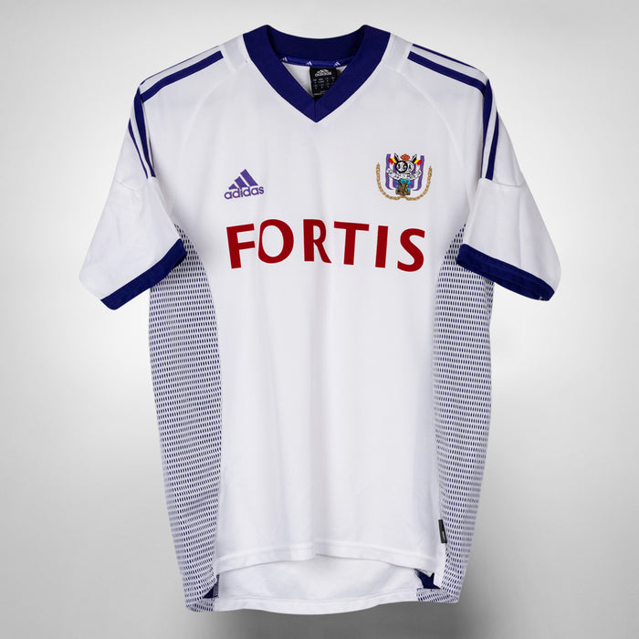 2002-2003 RSC Anderlecht Adidas Home Shirt