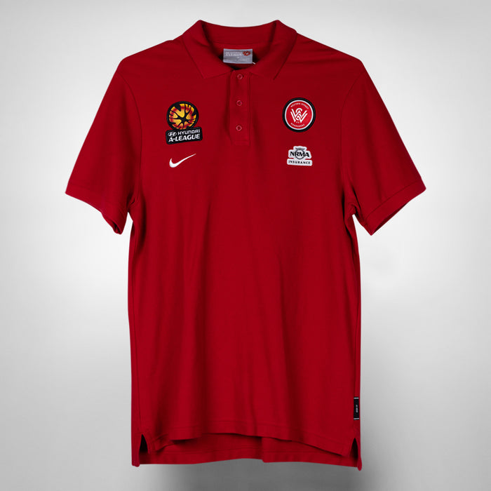 2013-2014 Western Sydney Wanderers Nike Polo Shirt