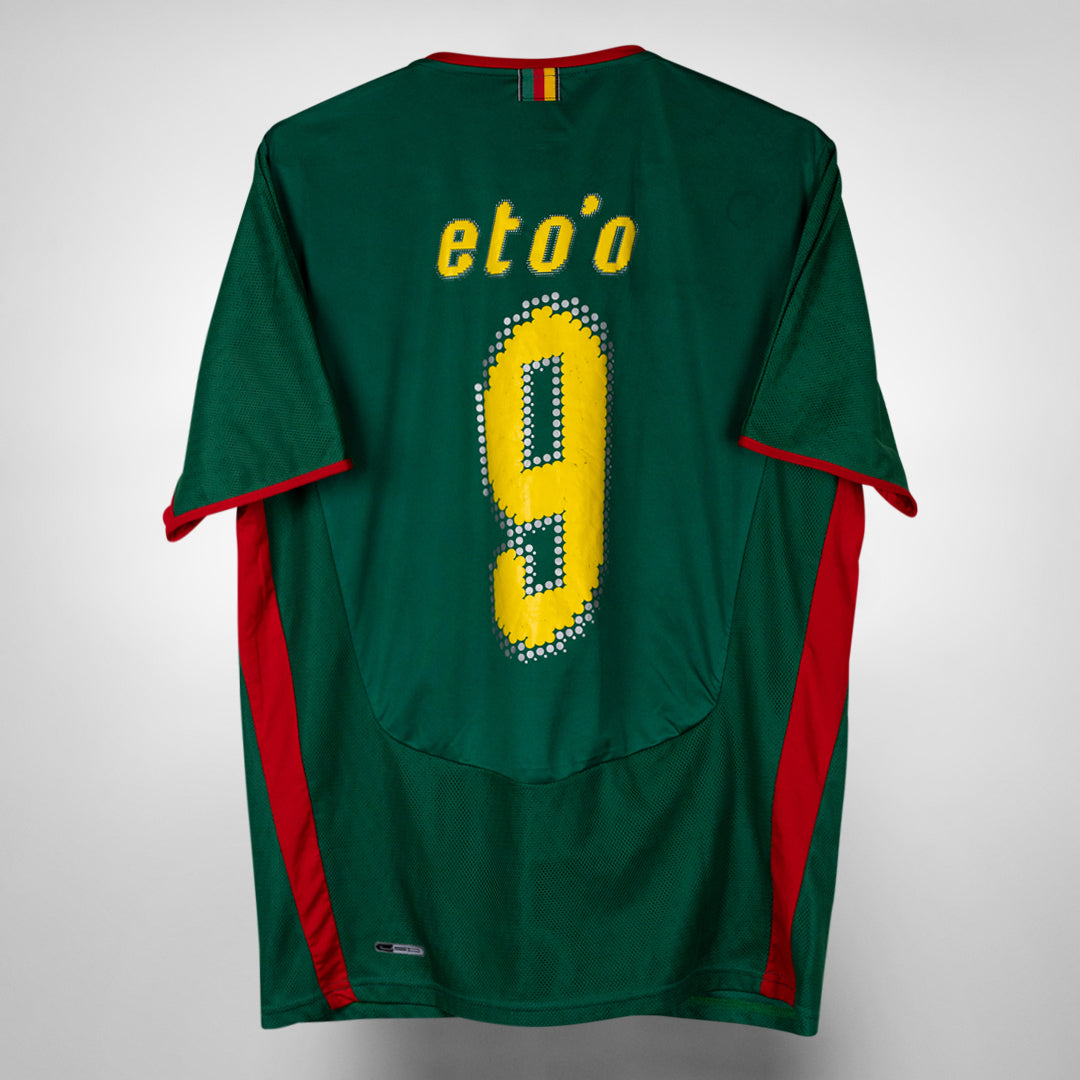 2008-2009 Cameroon Puma Home Shirt #9 Samuel Eto'o