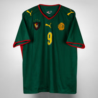 2008-2009 Cameroon Puma Home Shirt #9 Samuel Eto'o