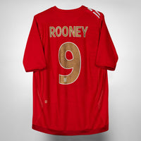 2006-2008 England Umbro Away Shirt #9 Wayne Rooney