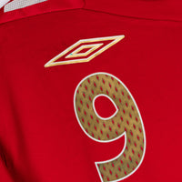 2006-2008 England Umbro Away Shirt #9 Wayne Rooney