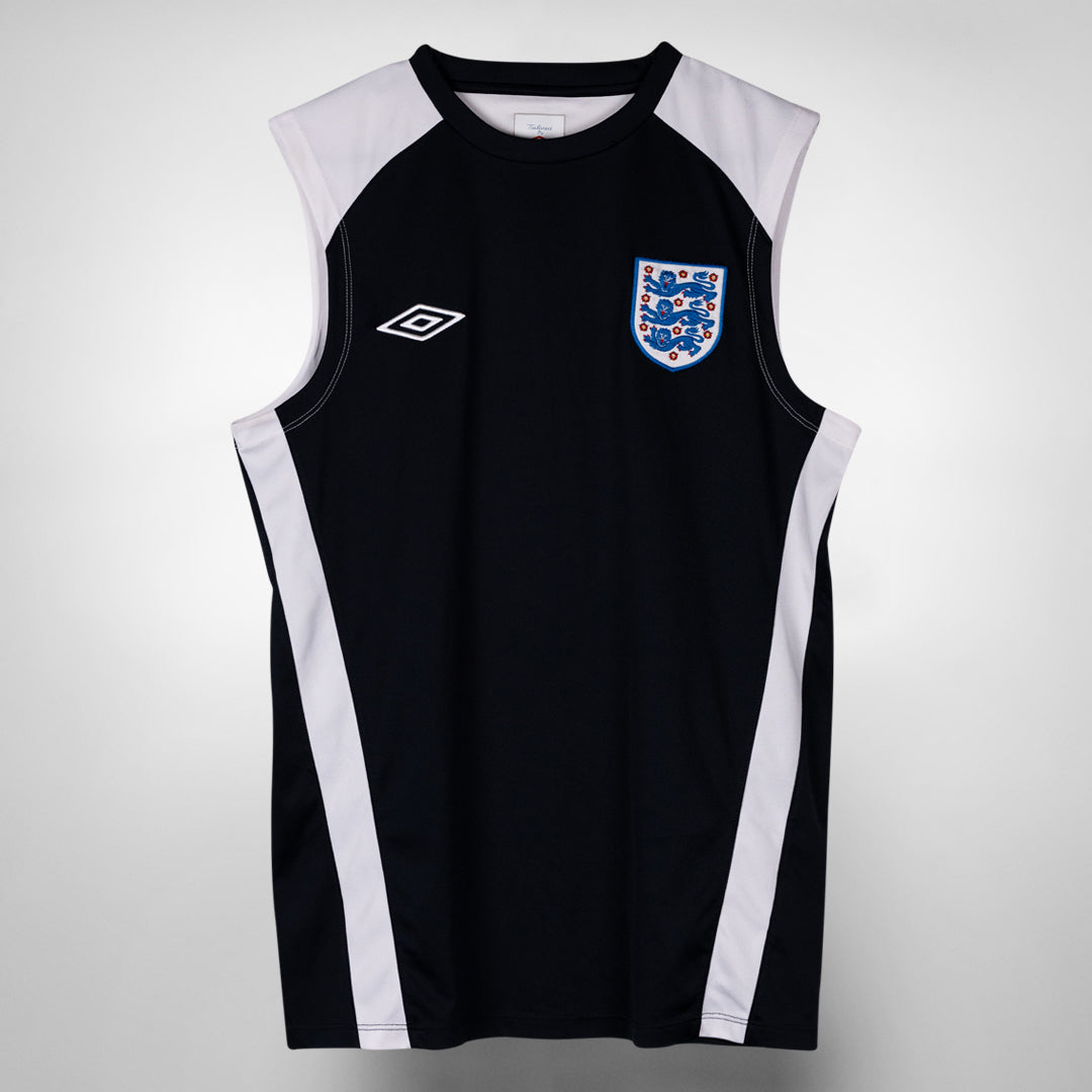 2010-2011 England Umbro Training Singlet