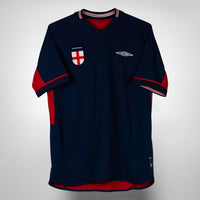 2002-2004 England Umbro Away Shirt #7 David Beckham