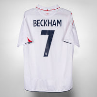 2005-2007 England Umbro Home Shirt #7 David Beckham