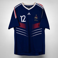 2009-2010 France Adidas Home Shirt #12 Thierry Henry