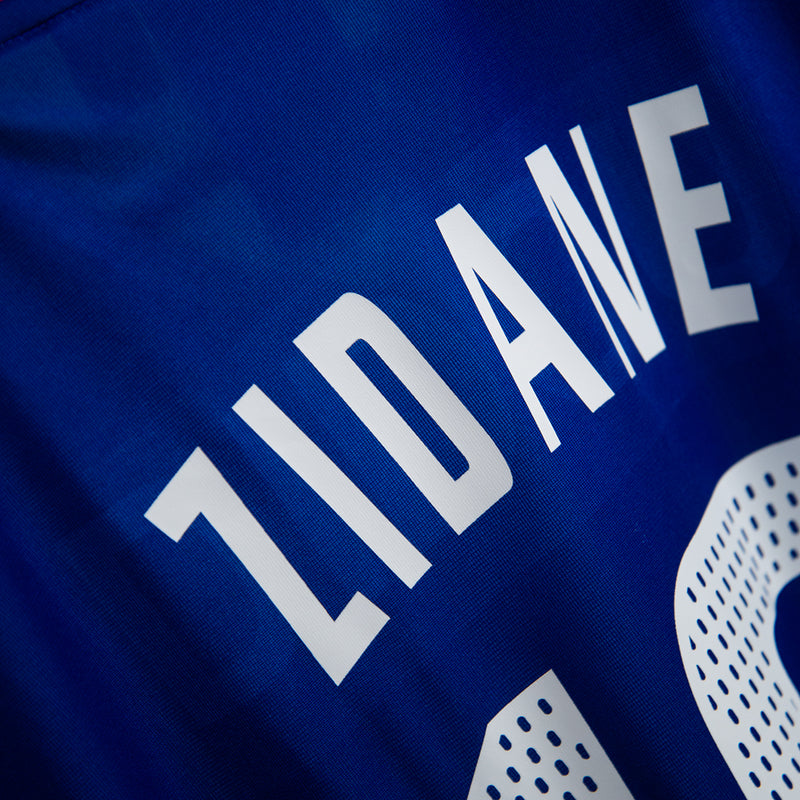 2002-2004 France Adidas Home Shirt #10 Zinedine Zidane