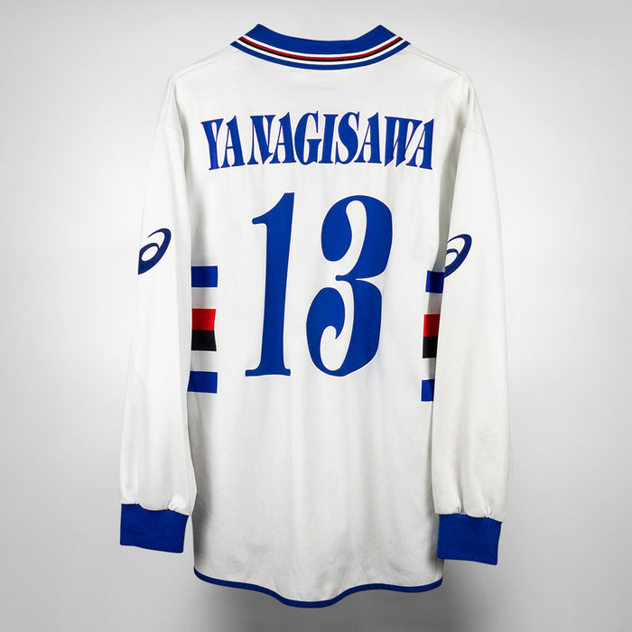 2002-2004 Sampdoria Asics Away Shirt #13 Atsushi Yanagisawa