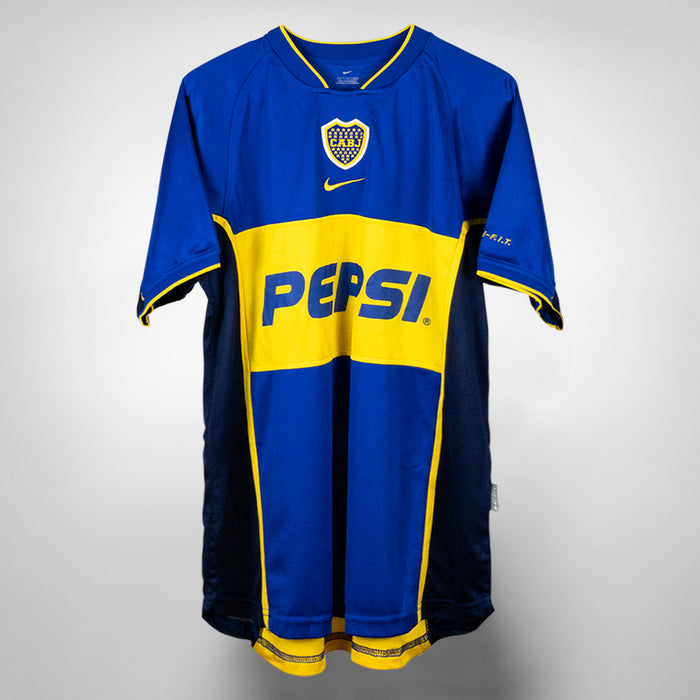 2002-2003 Boca Juniors Nike Home Shirt