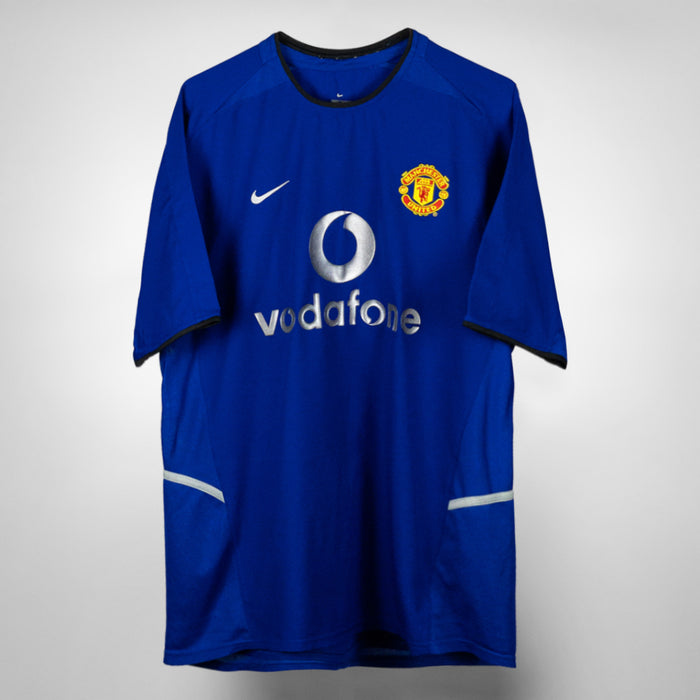 2002-2003 Manchester United Nike Third Shirt #5 Rio Ferdinand