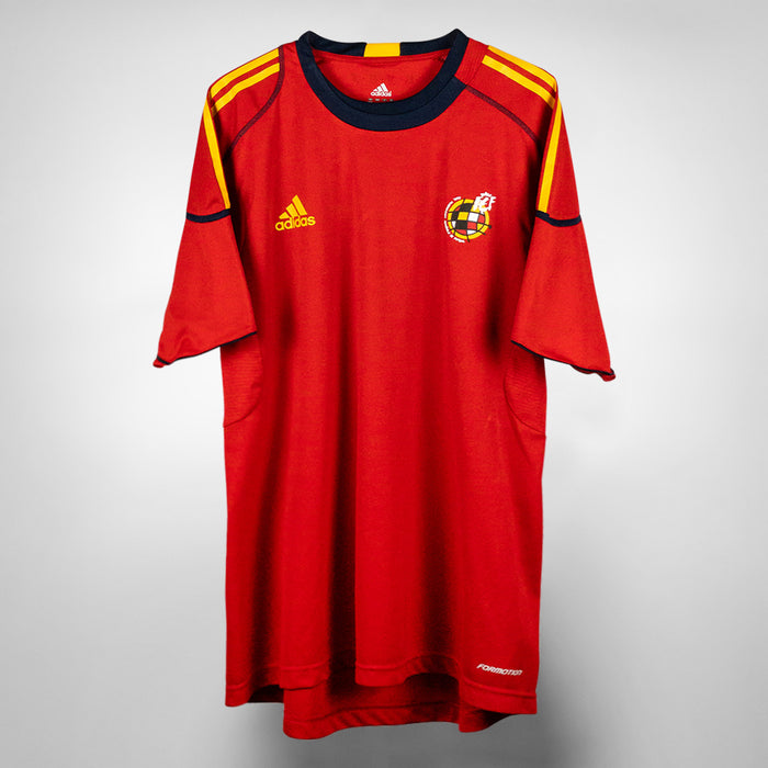 2010-2011 Spain Adidas Training Shirt