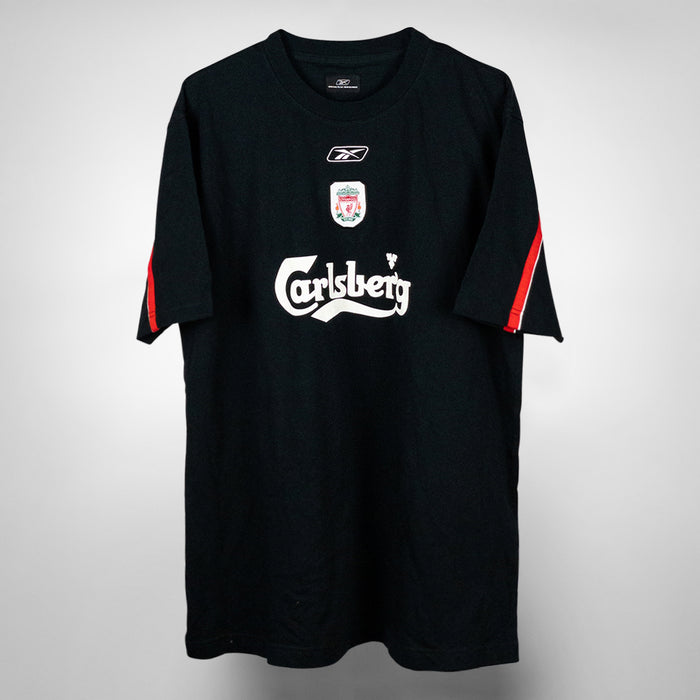 2003-2004 Liverpool Reebok Leisure Shirt - Black