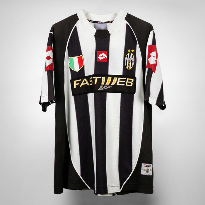 2002-2003 Juventus Lotto Home Shirt #9 Marcelo Salas
