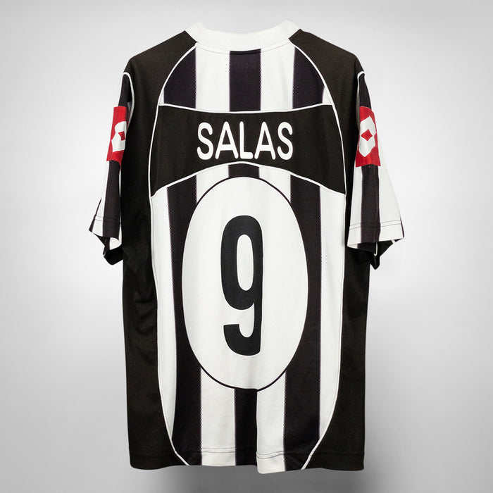 2002-2003 Juventus Lotto Home Shirt #9 Marcelo Salas