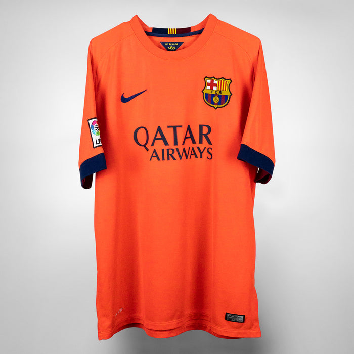 2014-2015 FC Barcelona Nike Away Shirt #11 Neymar Jr.