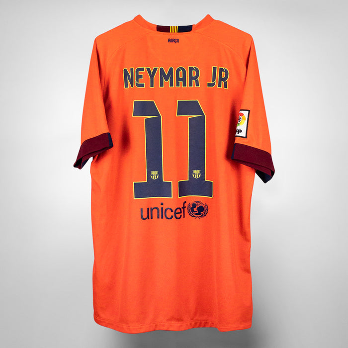 2014-2015 FC Barcelona Nike Away Shirt #11 Neymar Jr.