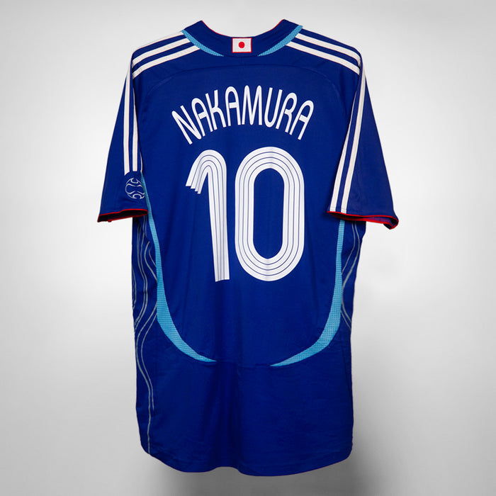 2006-2008 Japan Adidas Home Shirt #10 Nakamura
