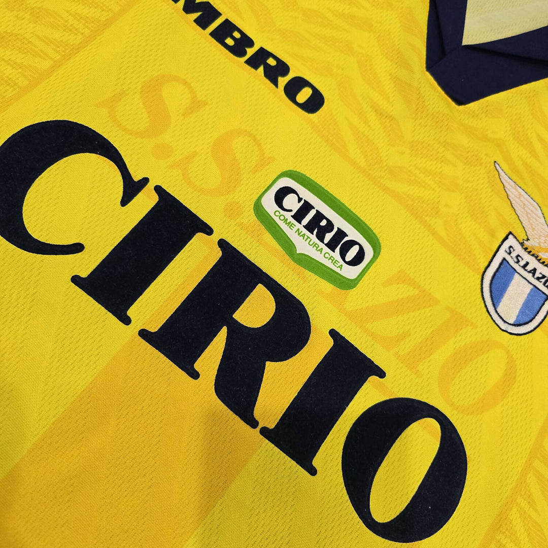1996-1997 Lazio Umbro Third Shirt #10 Roberto Mancini - Marketplace