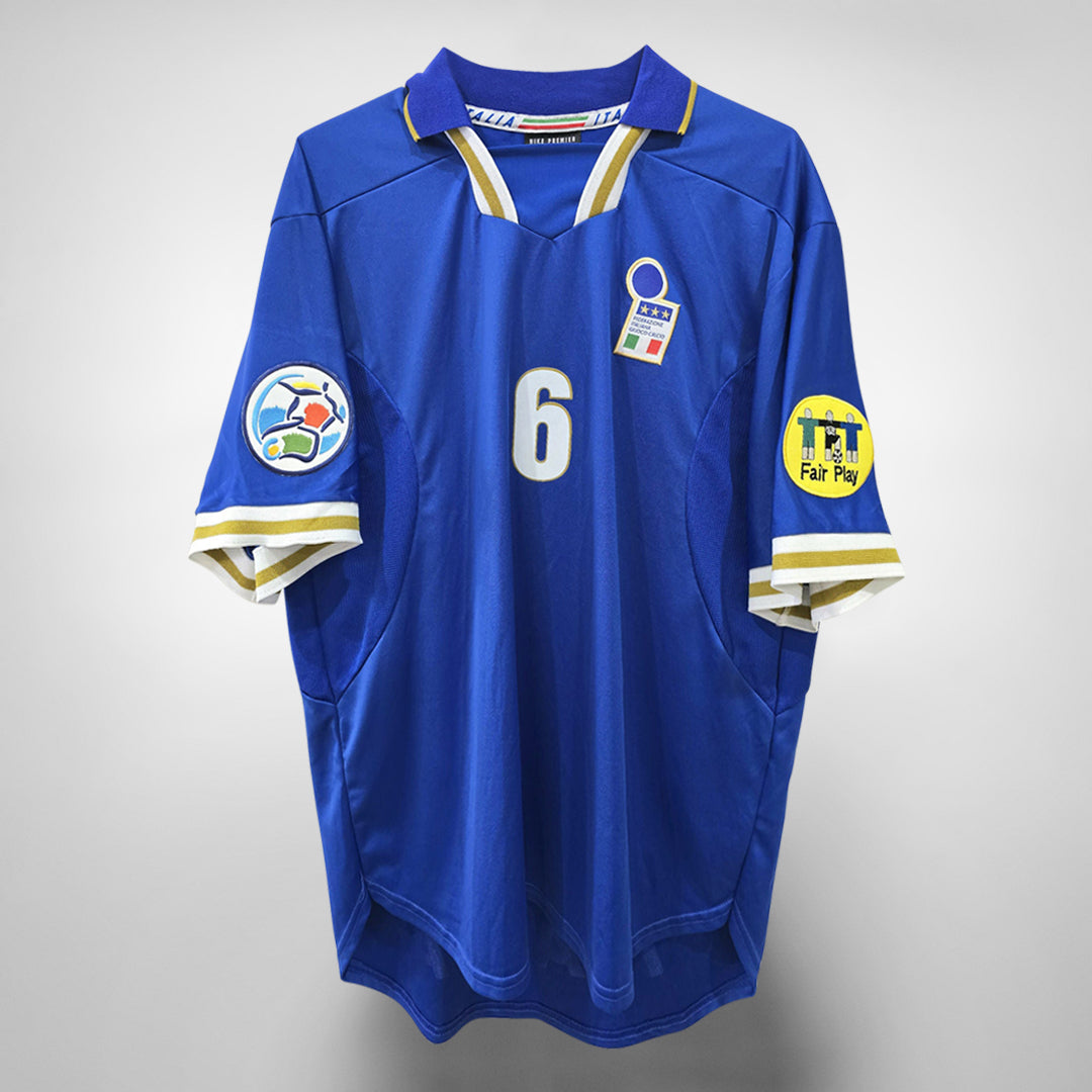 1995-1996 Italy Nike Player Spec Home Shirt #6 Alessandro