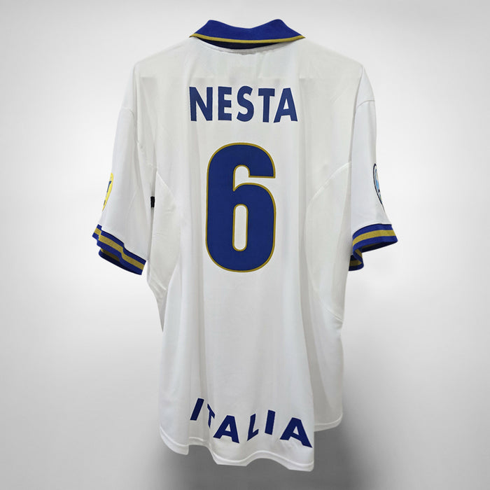 1995-1996 Italy Nike Player Spec Away Shirt #6 Alessandro Nesta - Marketplace - Marketplace