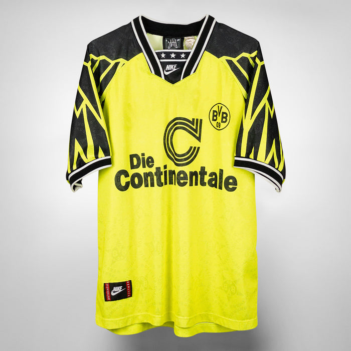 1994-1995 Borussia Dortmund Nike Home Shirt - CLT