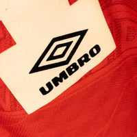 1994-1995 Manchester United Umbro Home Shirt #24 Beckham