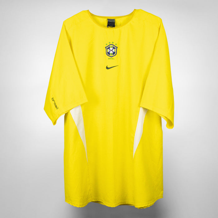 2002 Brazil Nike Training Shirt