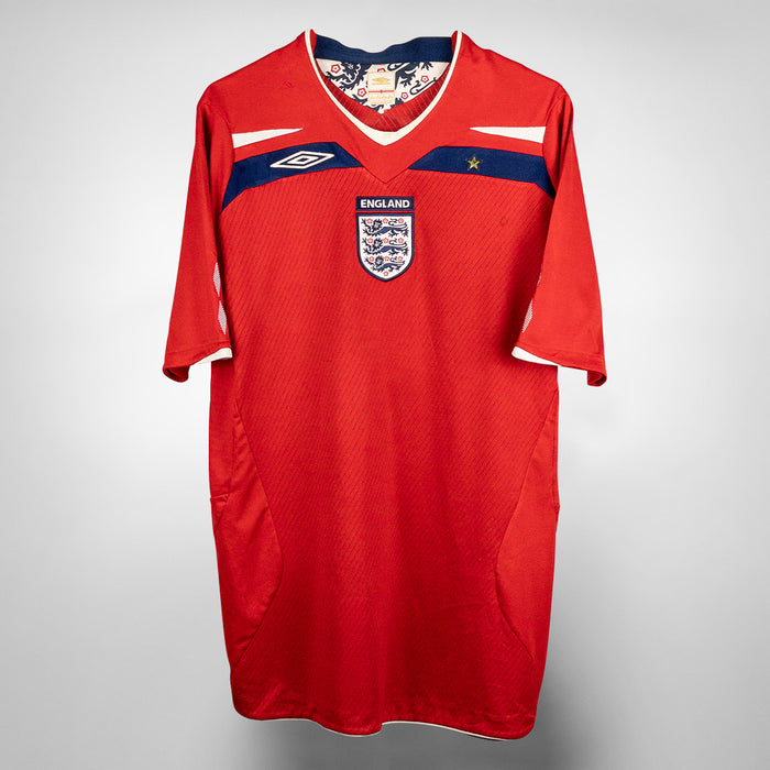 2008-2010 England Umbro Home Shirt