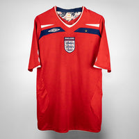 2008-2010 England Umbro Away Shirt