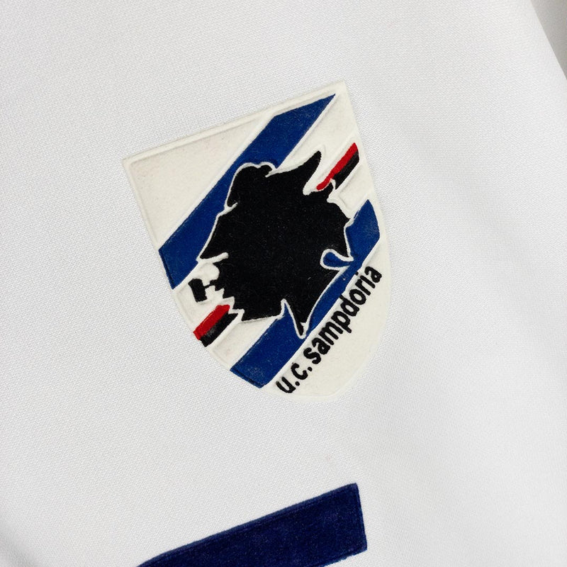 2002-2004 Sampdoria Asics Away Shirt #13 Atsushi Yanagisawa