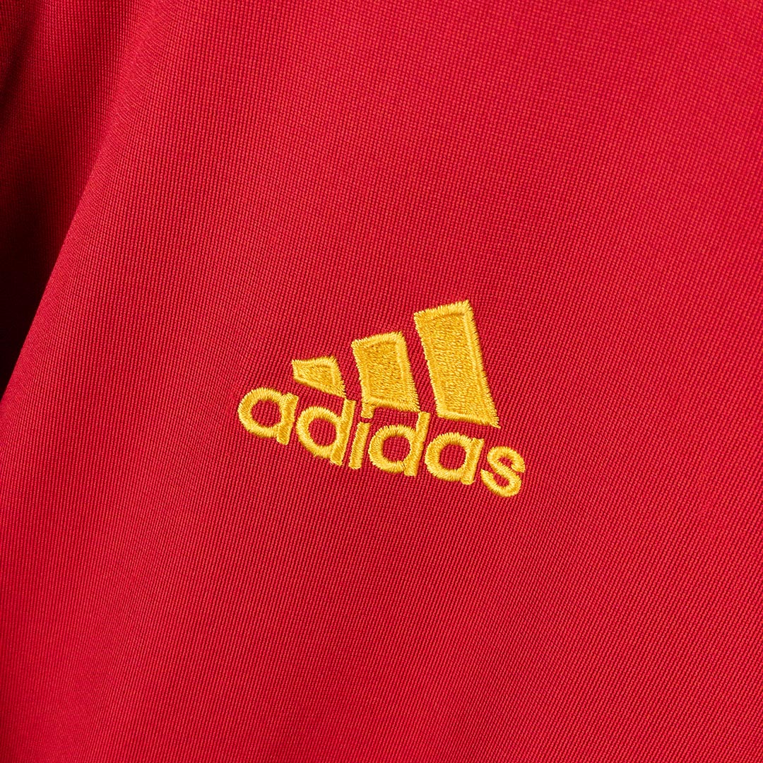 2003-2005 Spain Adidas Home Shirt #10 Morientes