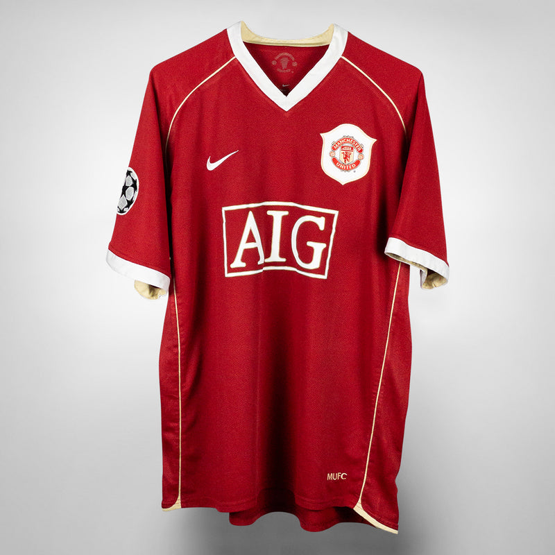2006-2007 Manchester United Nike Home Shirt #11 Ryan Giggs