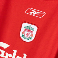 2003-2004 Liverpool Reebok Leisure Shirt - Red
