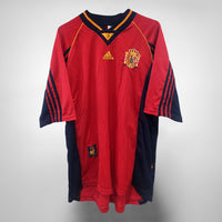 1998-2000 Spain Adidas Home Shirt #2 Albert Ferrer - Marketplace