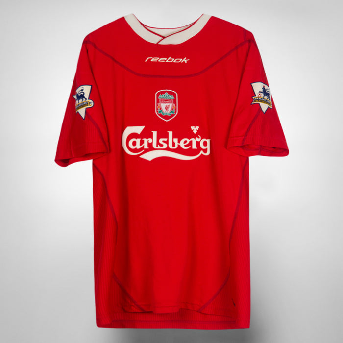2002-2004 Liverpool Reebok Home Shirt #10 Michael Owen
