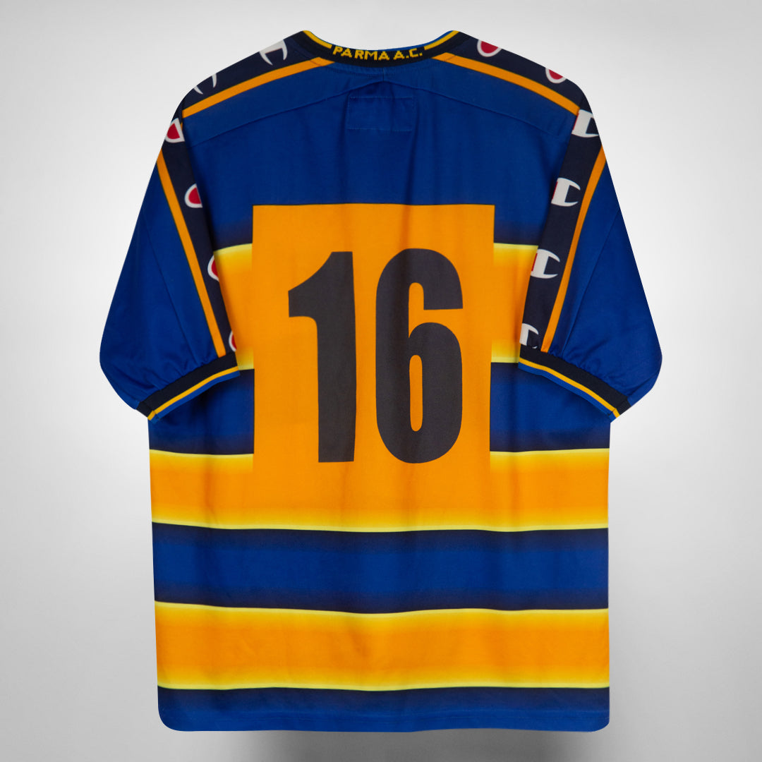 2002-2003 Parma AC Champion Home Shirt #16