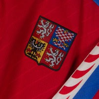 1996-1998 Czech Republic Puma Home Shirt #4 Pavel Nedved