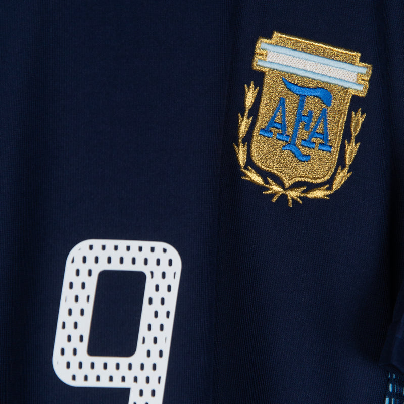 2002-2004 Argentina Adidas Away Shirt #9 Batistuta
