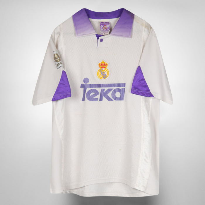 1997-1998 Real Madrid Kelme Home Shirt