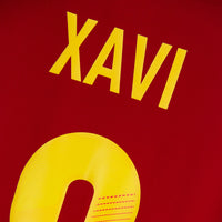 2012-2013 Spain Adidas Home Shirt #8 Xavi