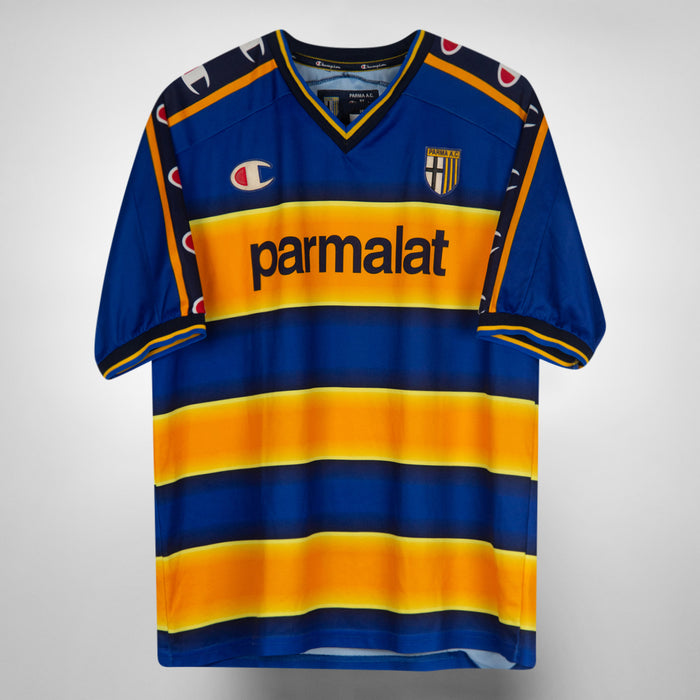 2002-2003 Parma AC Champion Home Shirt #16