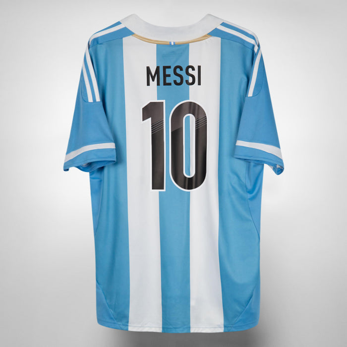 2012 Argentina Adidas Home Shirt #10 Lionel Messi