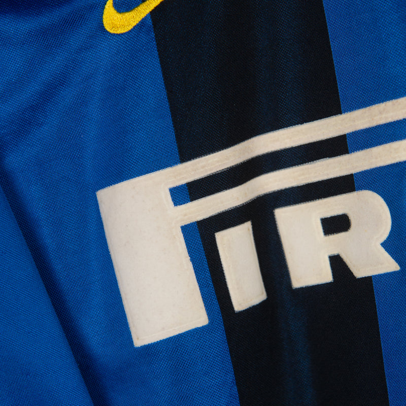 2000-2001 Inter Milan Nike Home Shirt #9 Ronaldo