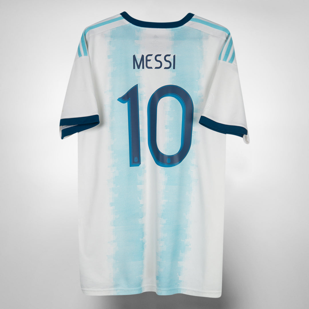 2019-2020 Argentina Adidas Home Shirt #10 Lionel Messi