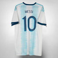 2019-2020 Argentina Adidas Home Shirt #10 Lionel Messi