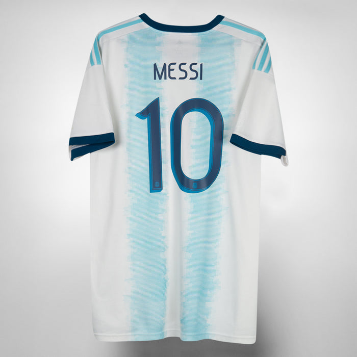 2019-2020 Argentina Adidas Home Shirt #10 Lionel Messi