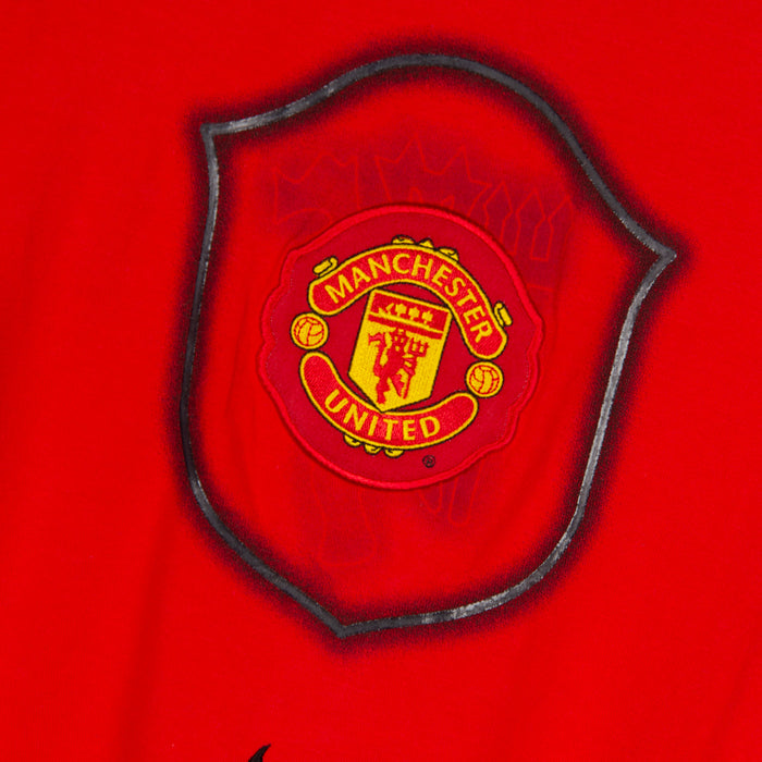 2010-2012 Manchester United Nike Graphic T-Shirt