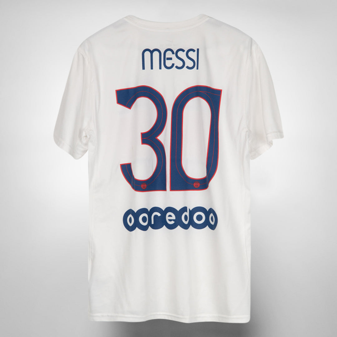 2020 Paris Saint-Germain PSG Nike Graphic Shirt #30 Lionel Messi