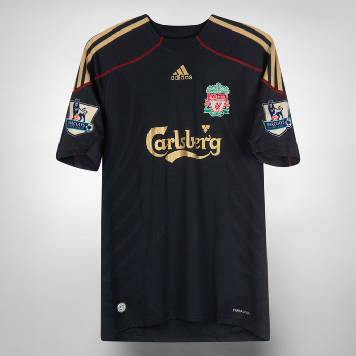 2009-2010 Liverpool Adidas Away Shirt #9 Fernando Torres