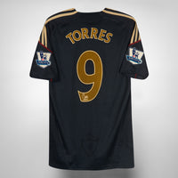 2009-2010 Liverpool Adidas Away Shirt #9 Fernando Torres